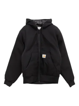 Carhartt ダック地 ジップパーカー ブラック Carhartt WIP ジップ スウェットパーカー | ブラック | FARFETCH JP