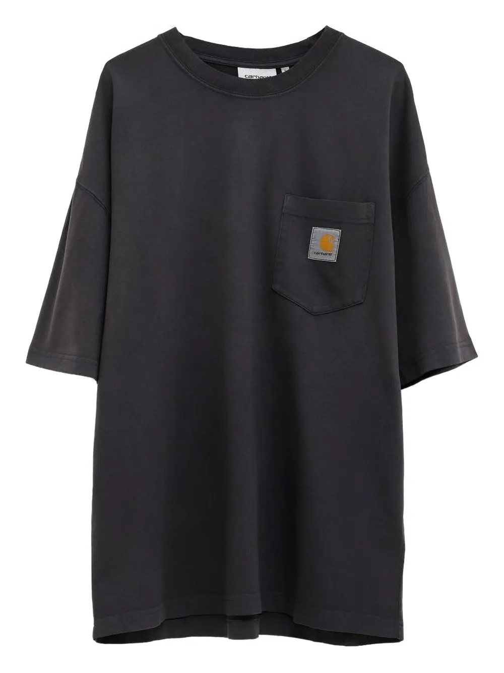Carhartt WIP S S Hudson T-shirt met zak Zwart