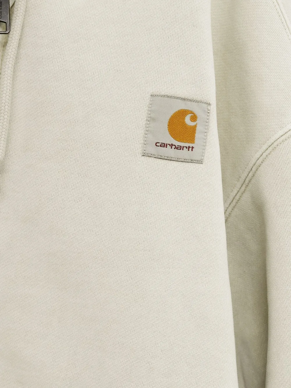 Carhartt WIP Vista jack met capuchon en rits Beige