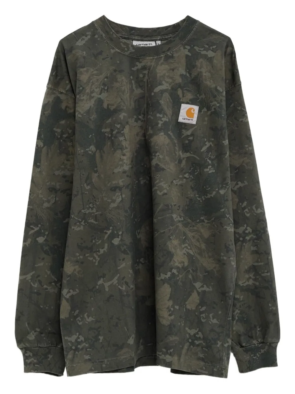 Carhartt WIP sudadera con parche del logo | verde | Image 1