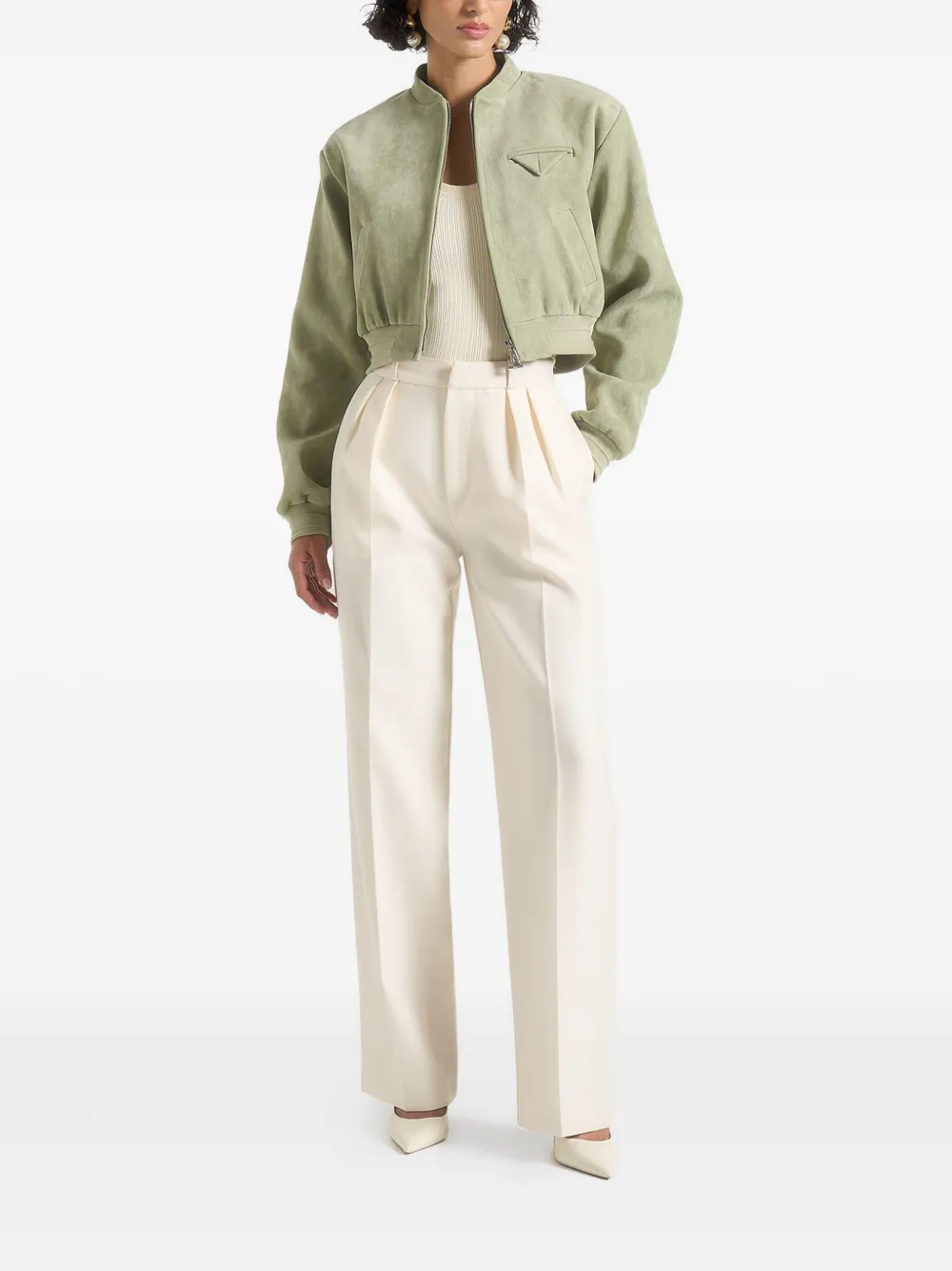 Manière De Voir Monique bomber jacket | Cropped Jackets | Image 2