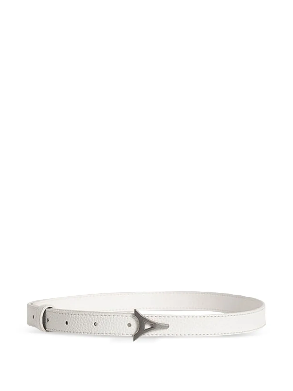 Manière De Voir Eiffel leather belt | White | Image 1