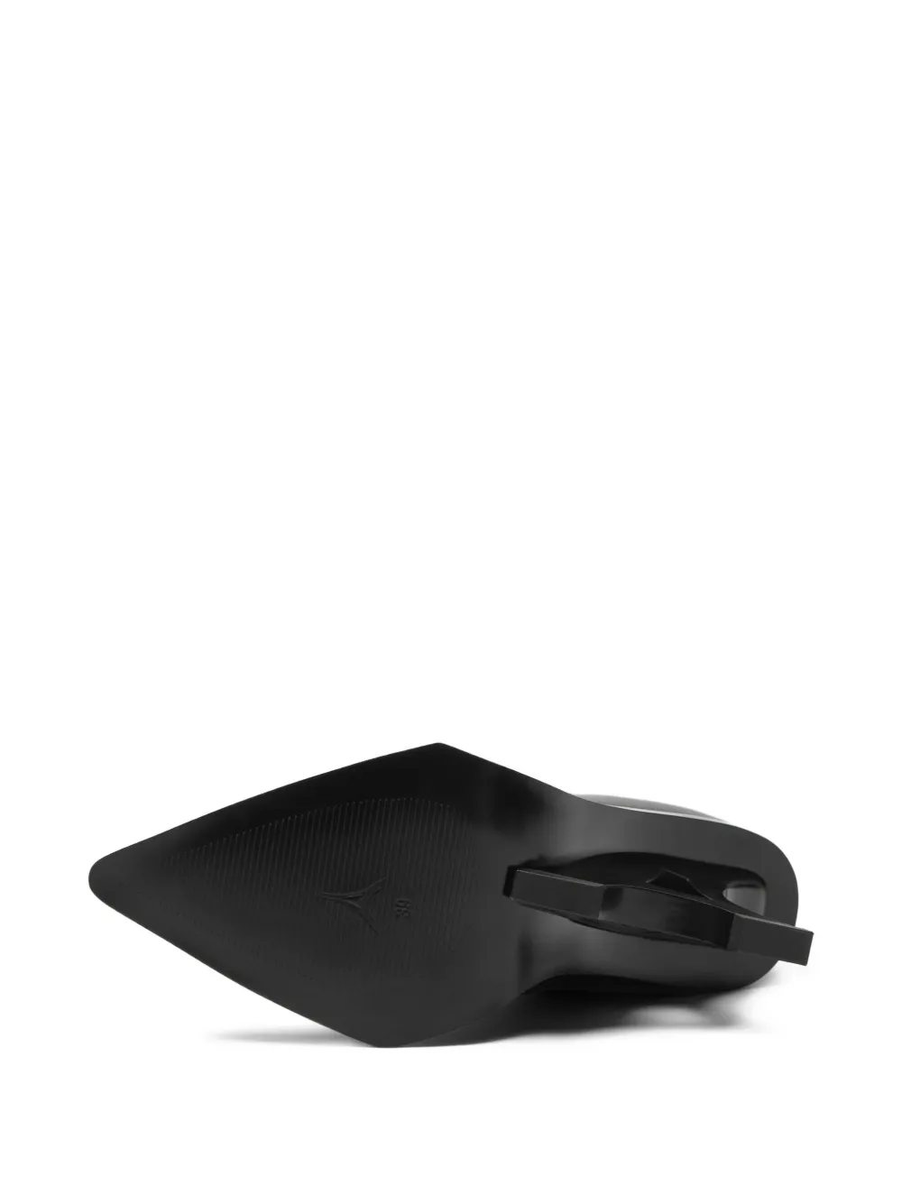 Manière De Voir L Eiffel pointed-toe boots Black