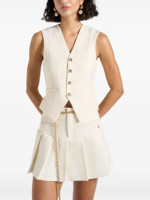 Manière De Voir Christine tailored belted waistcoat