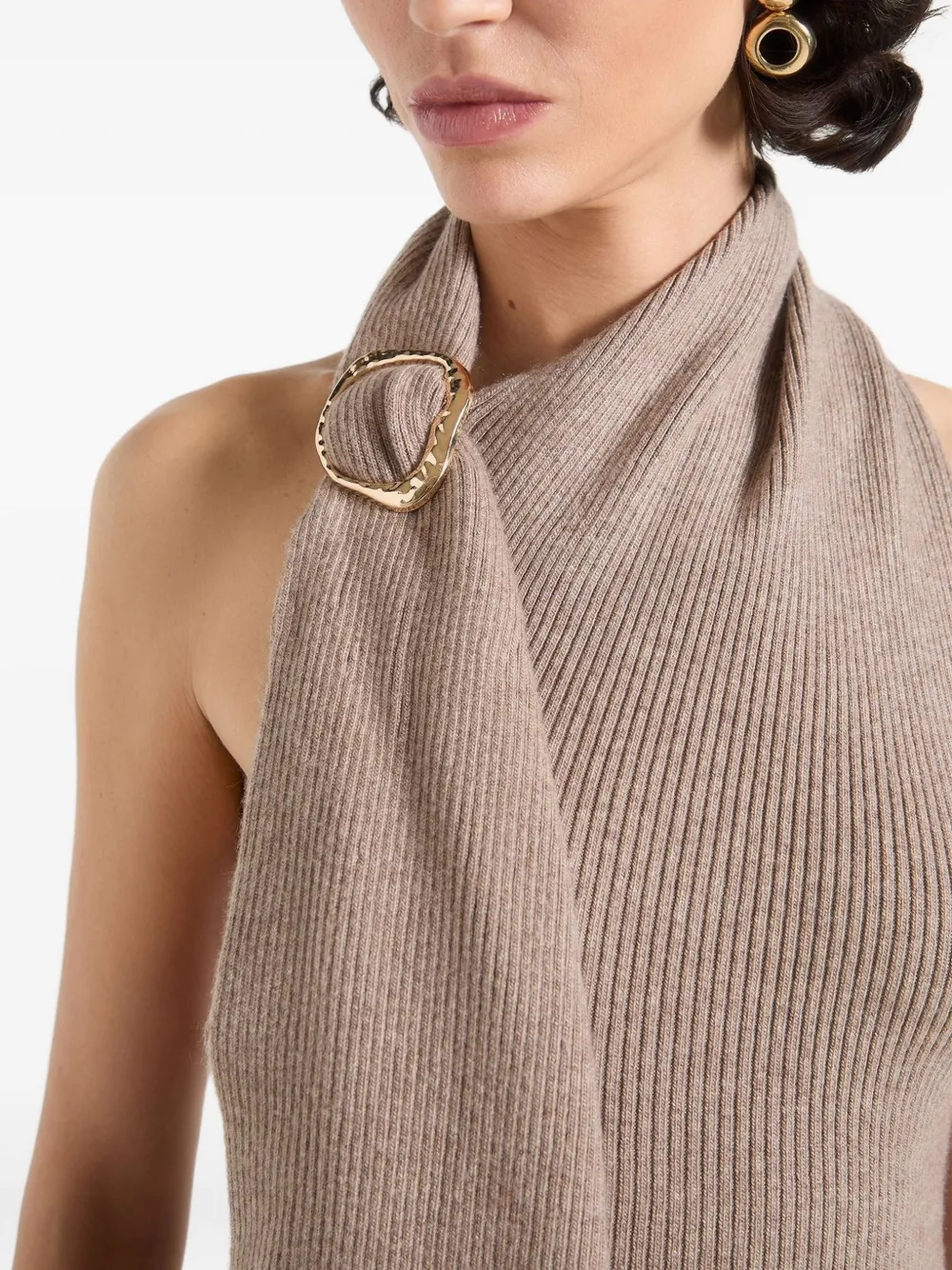 Manière De Voir Elodie haltertop Bruin