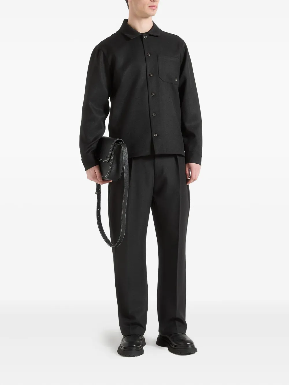 Manière De Voir Yann tailored overshirt | Lightweight Jackets | Image 2