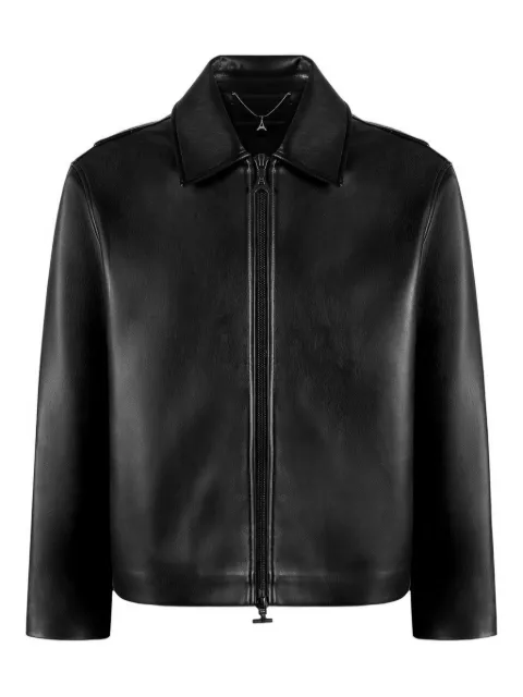 Manière De Voir Bernard leather jacket