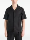 Manière De Voir Felix creased tailored shirt - Black