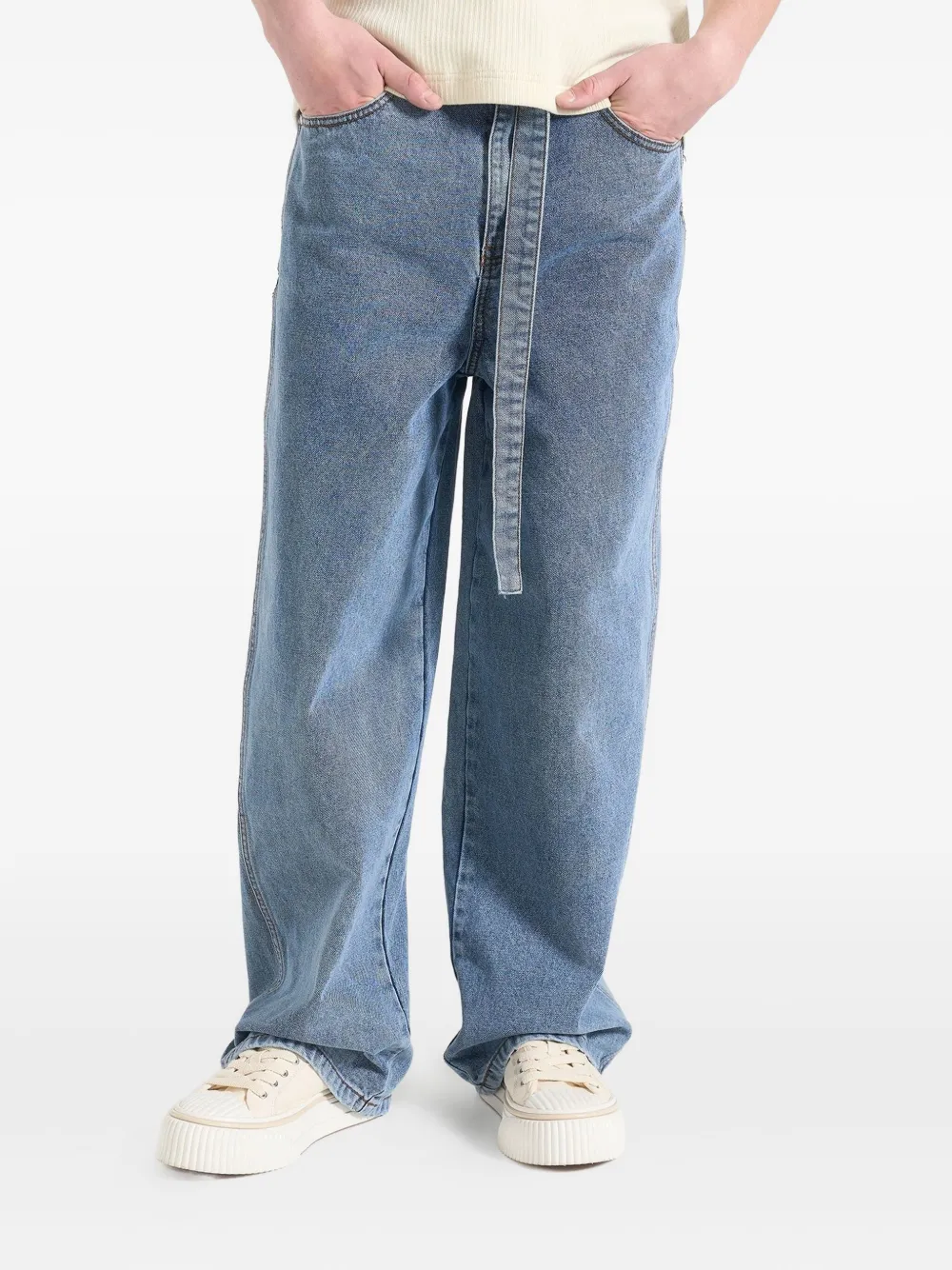 Manière De Voir belted jeans | Blue | Image 1