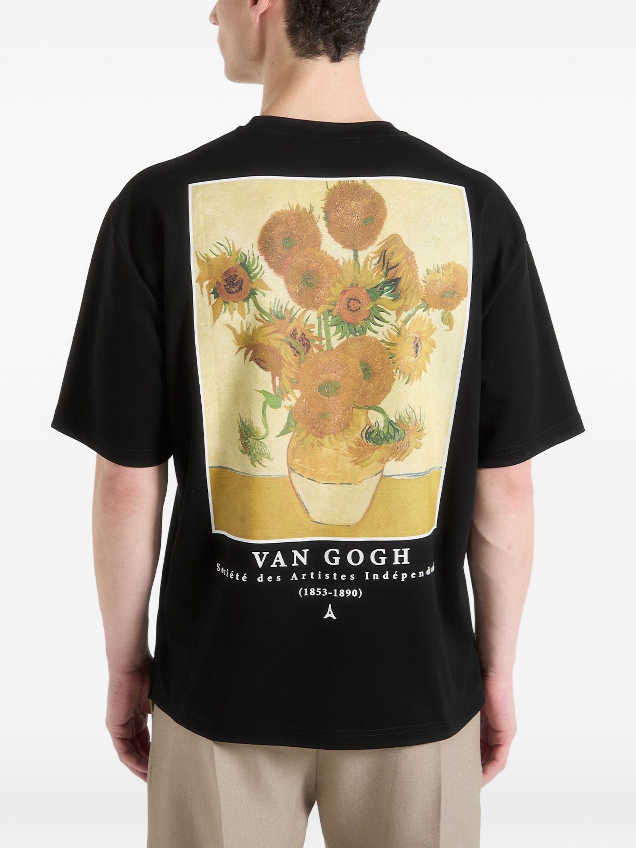 sunflowers Van Gogh cotton T-shirt — Image 4