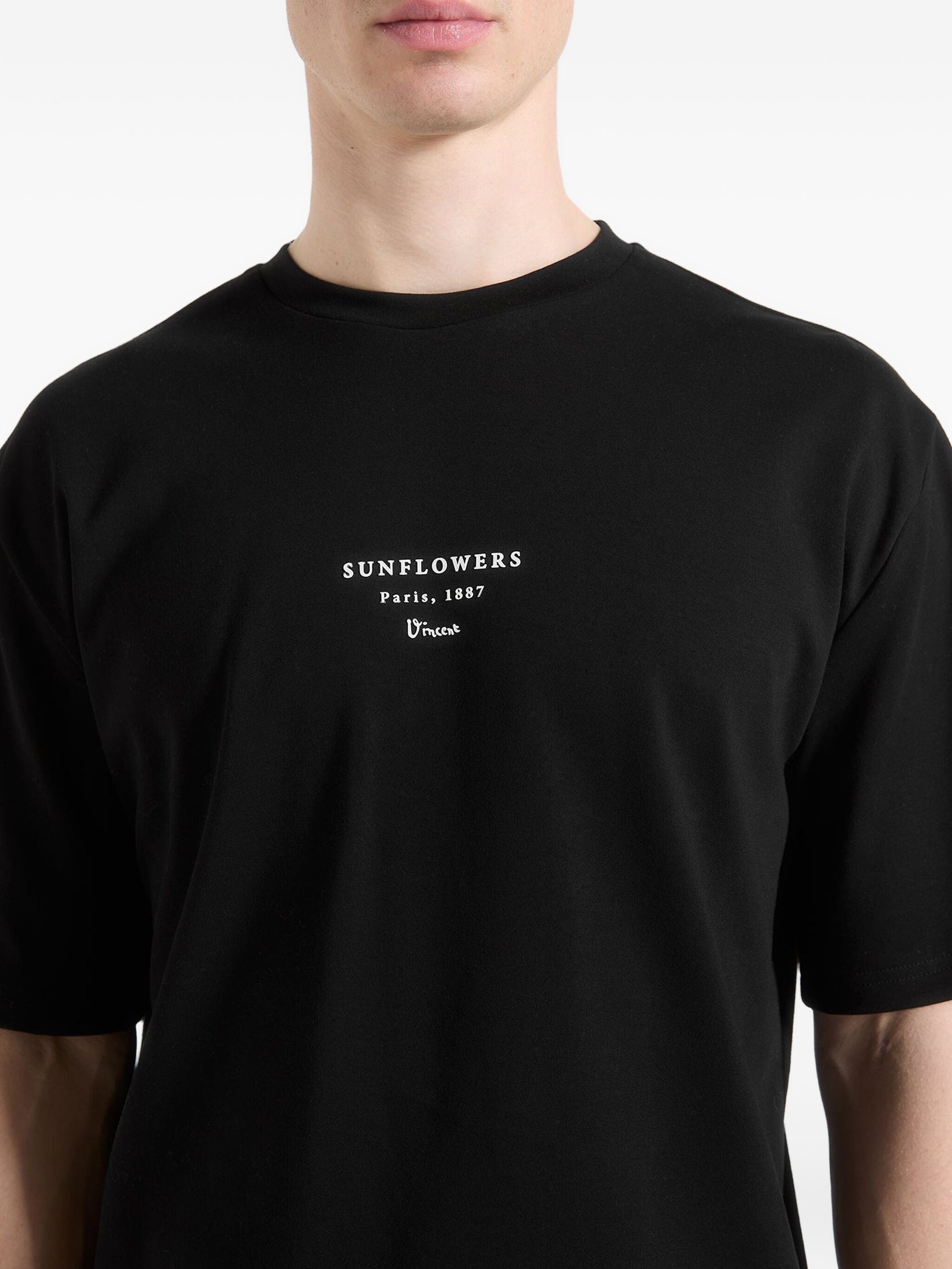 sunflowers Van Gogh cotton T-shirt — Image 3