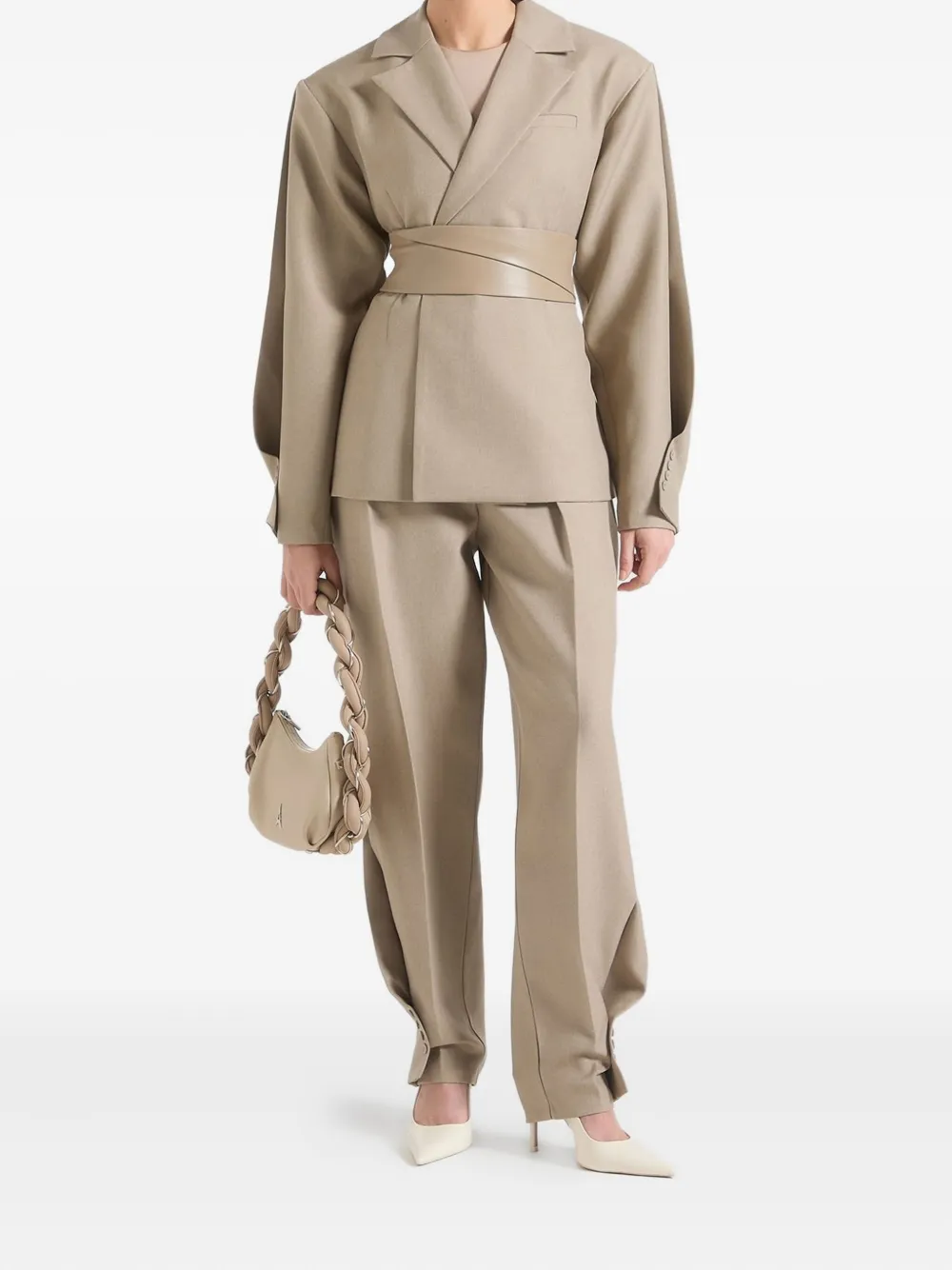 Manière De Voir Sophie pleated trousers | Slacks | Image 2
