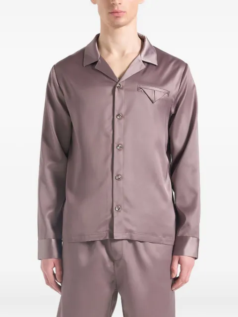 Manière De Voir Constant satin overshirt