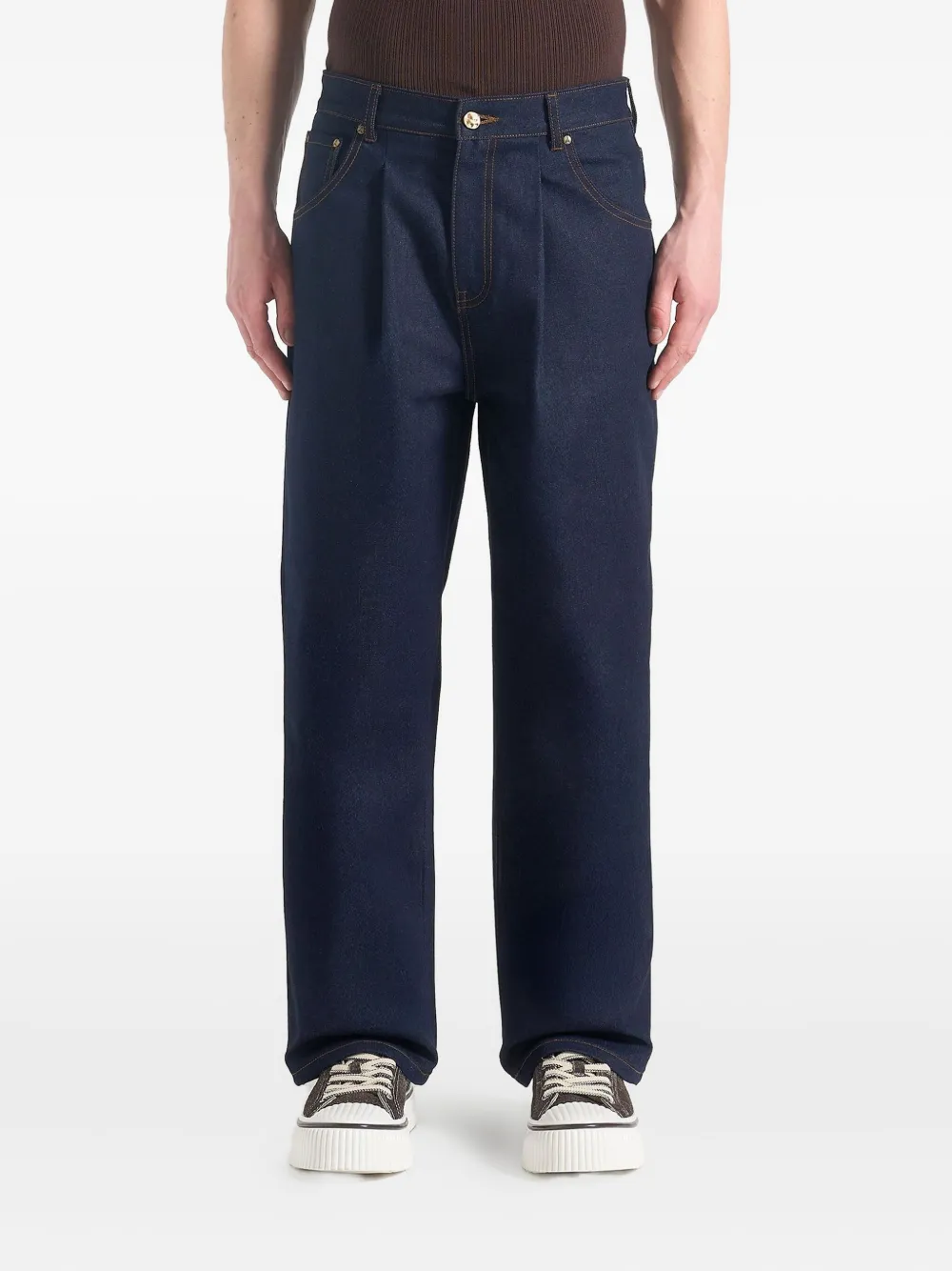Arnault pleated jeans