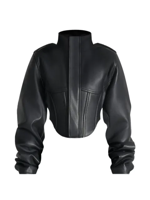 Manière De Voir Solange tacked-sleeve corset jacket