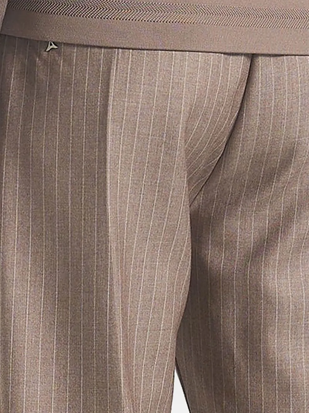 Manière De Voir Savin bomberjack met krijtstreep Beige