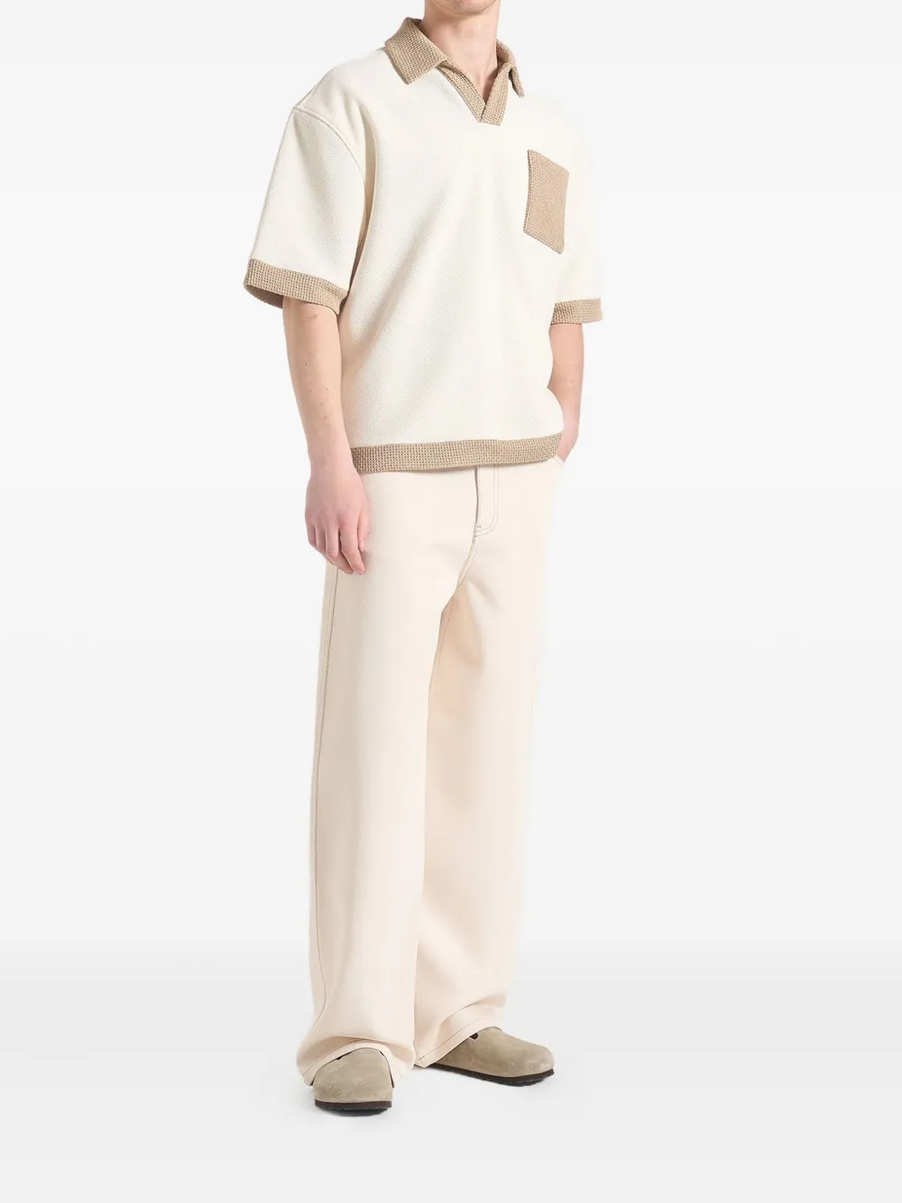 Manière De Voir Lazare contrast-pocket straight-leg jeans | Regular & Straight-Leg Jeans | Image 2