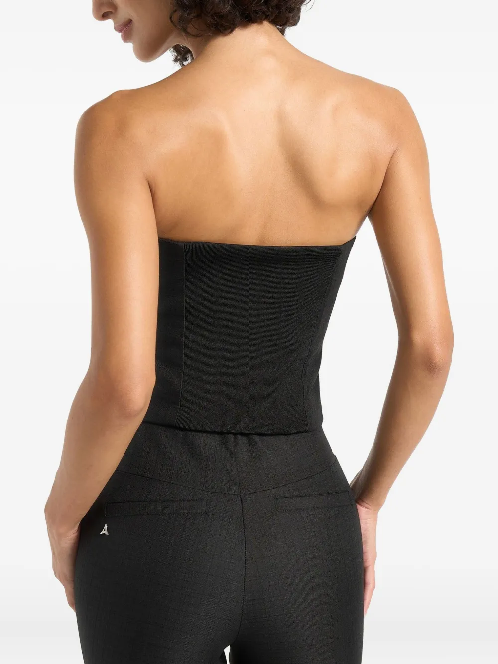 Manière De Voir Lise cropped colbert Zwart