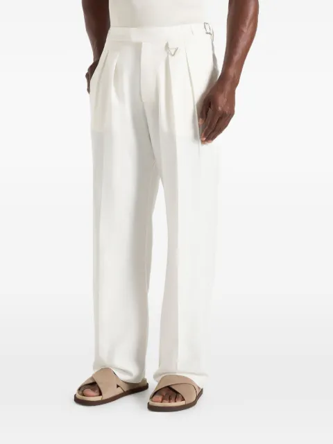 Manière De Voir Pierre pleated tailored trousers