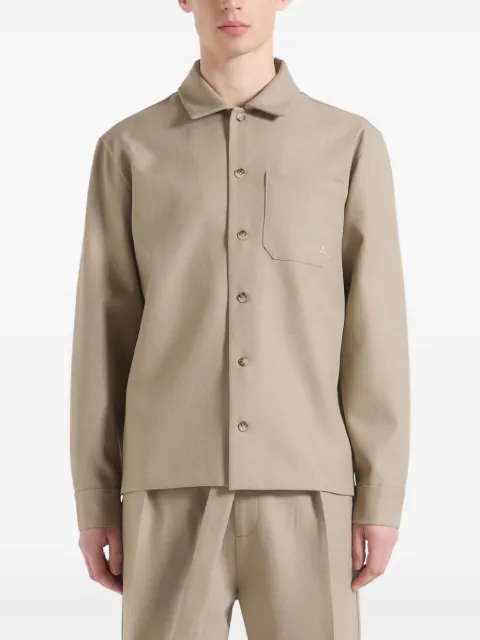 Manière De Voir Valentin - tailored overshirt - beige