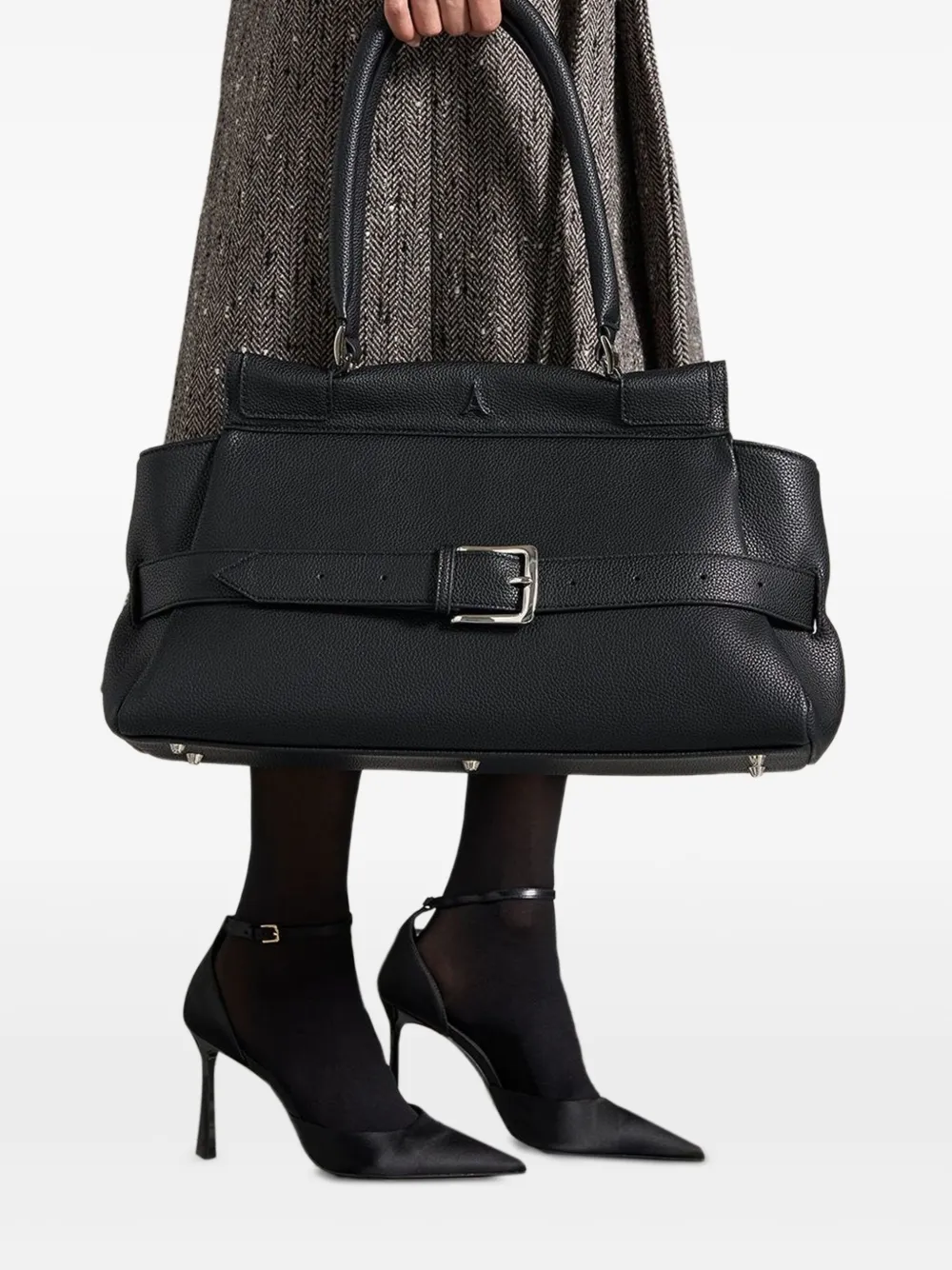 Manière De Voir Calais buckle-detail handbag | Image 2