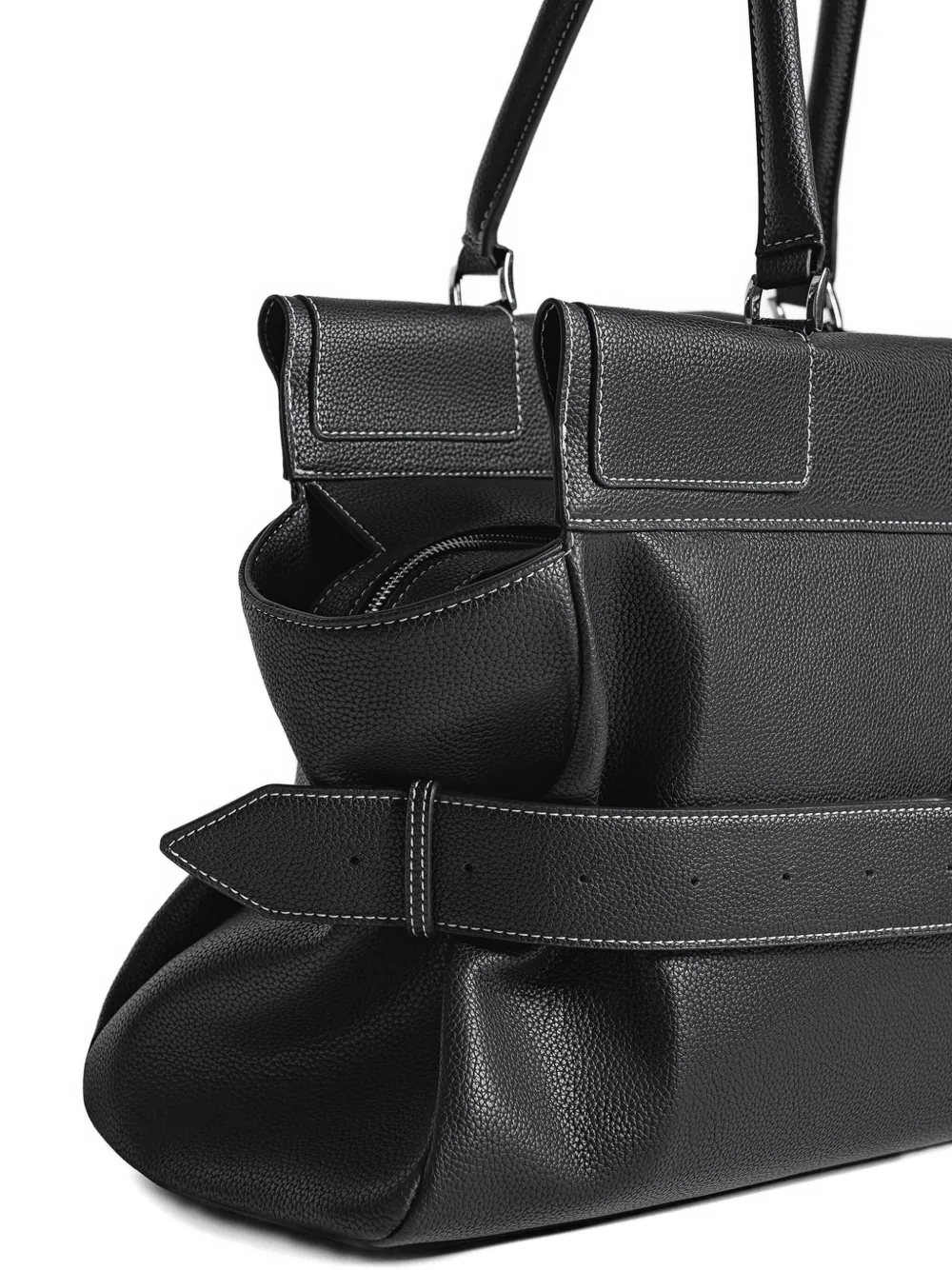 Manière De Voir Calais tas met handgreep Zwart