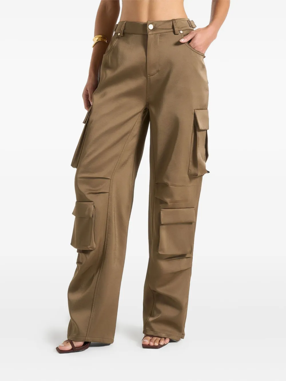 Manière De Voir Emilie cargo broek Groen