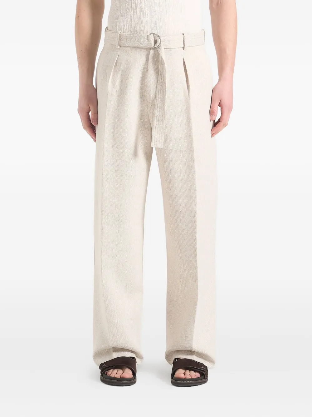 Louis belted trousers