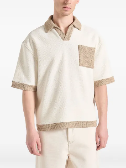 Manière De Voir Brice contrasting-trim T-shirt