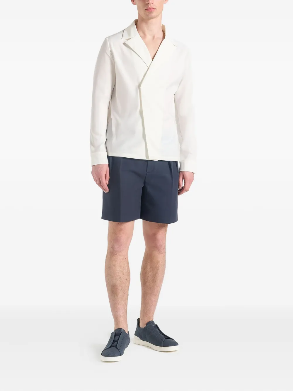 Manière De Voir double-breasted satin shirt | Image 2