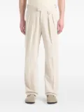 Manière De Voir Pierre pleat-detailed trousers - Neutrals