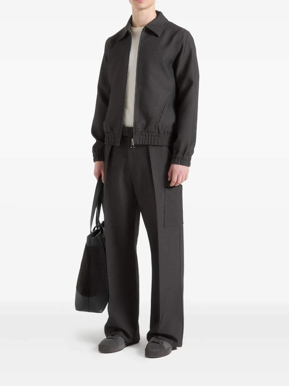 Manière De Voir pleated pocket trousers | Regular-Fit & Straight Leg Pants | Image 2
