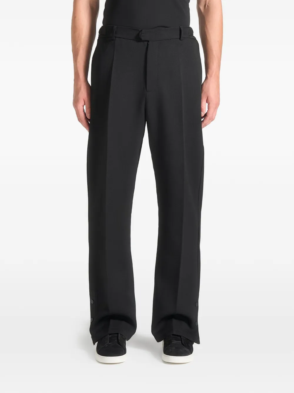Boris Button-Cuff Tailored Trousers