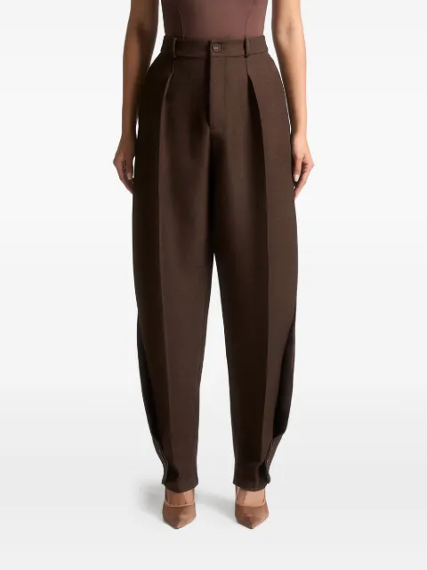 Manière De Voir Sophie twist-detail tailored trousers