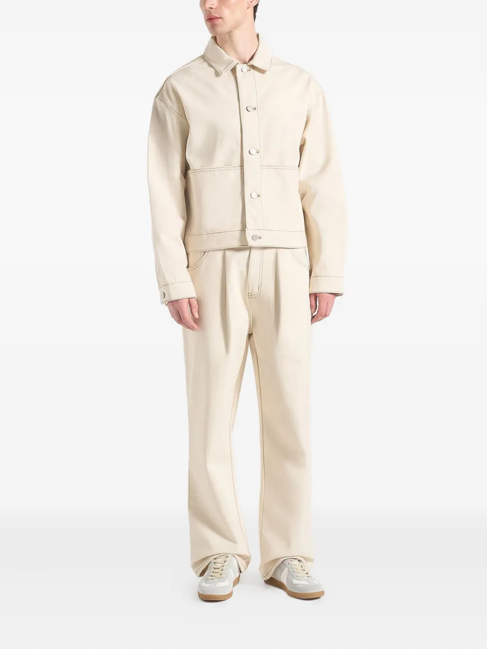 Manière De Voir back-pleat jacket | Shirt Jackets | Image 2