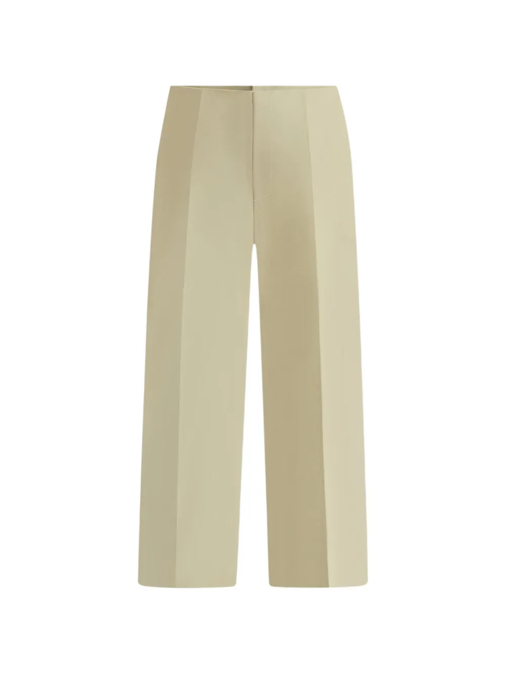 Manière De Voir Henri foldover button trousers - Nude