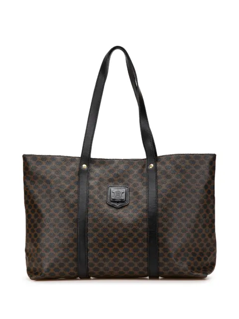 Céline Pre-Owned 1998 Macadam Coated Canvas tote bag