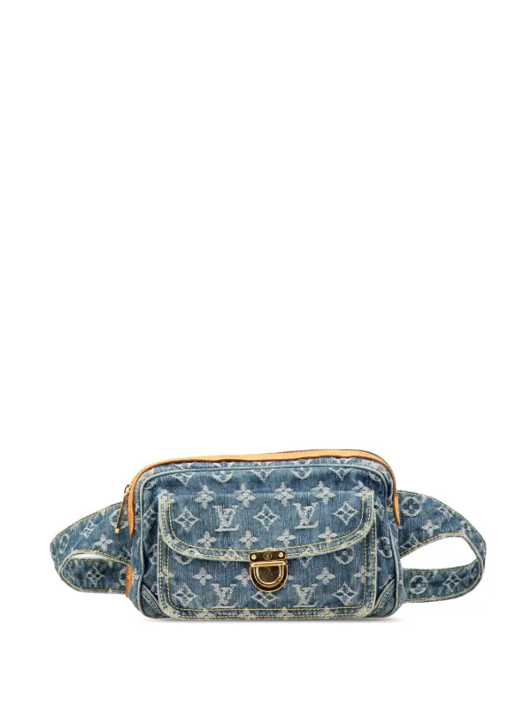 Louis Vuitton Pre-Owned 2007 Monogram Denim Bum Bag Belt Bag
