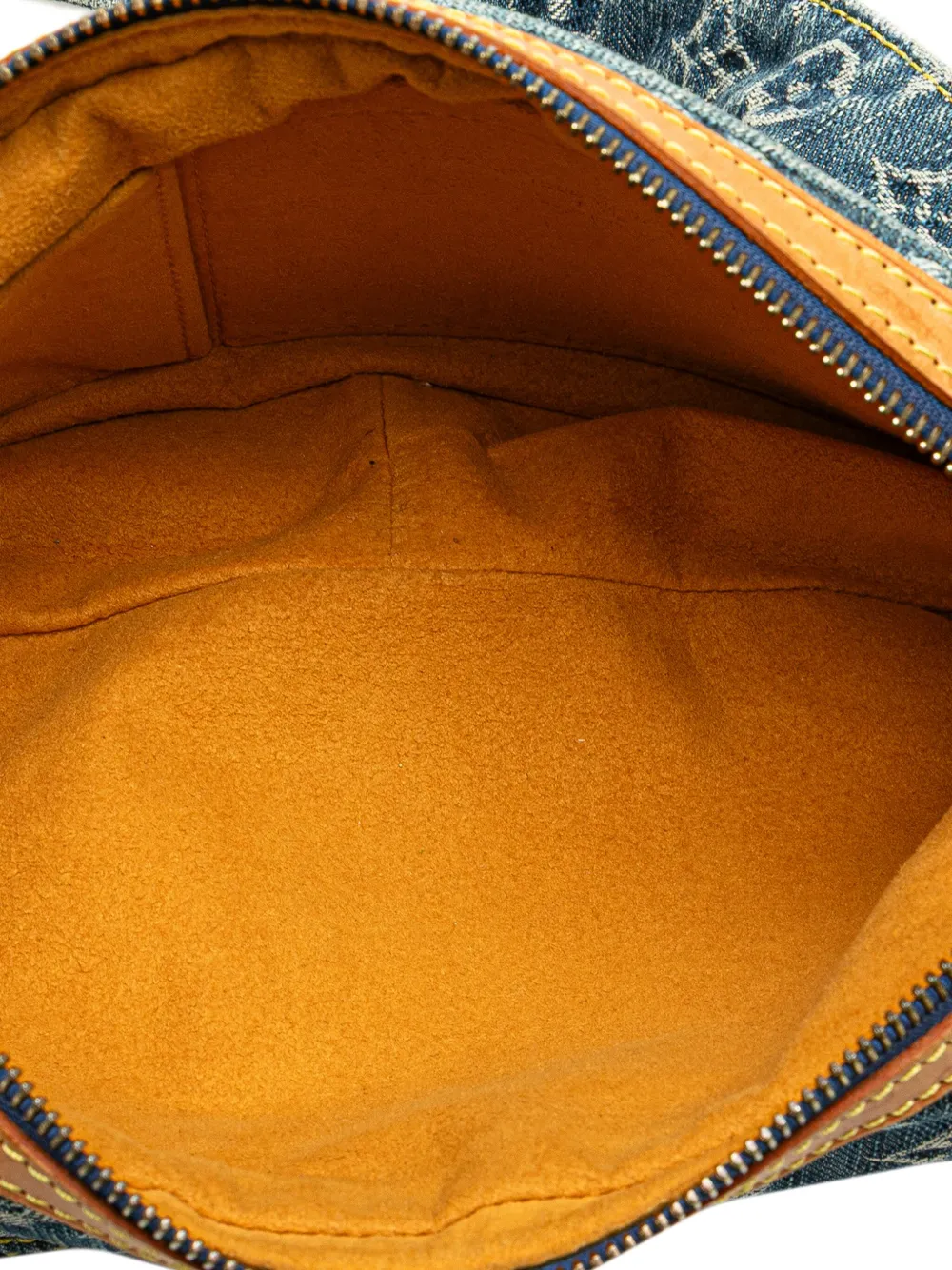 Pre-owned Louis Vuitton 2007 Monogram Denim Bum Bag Belt Bag