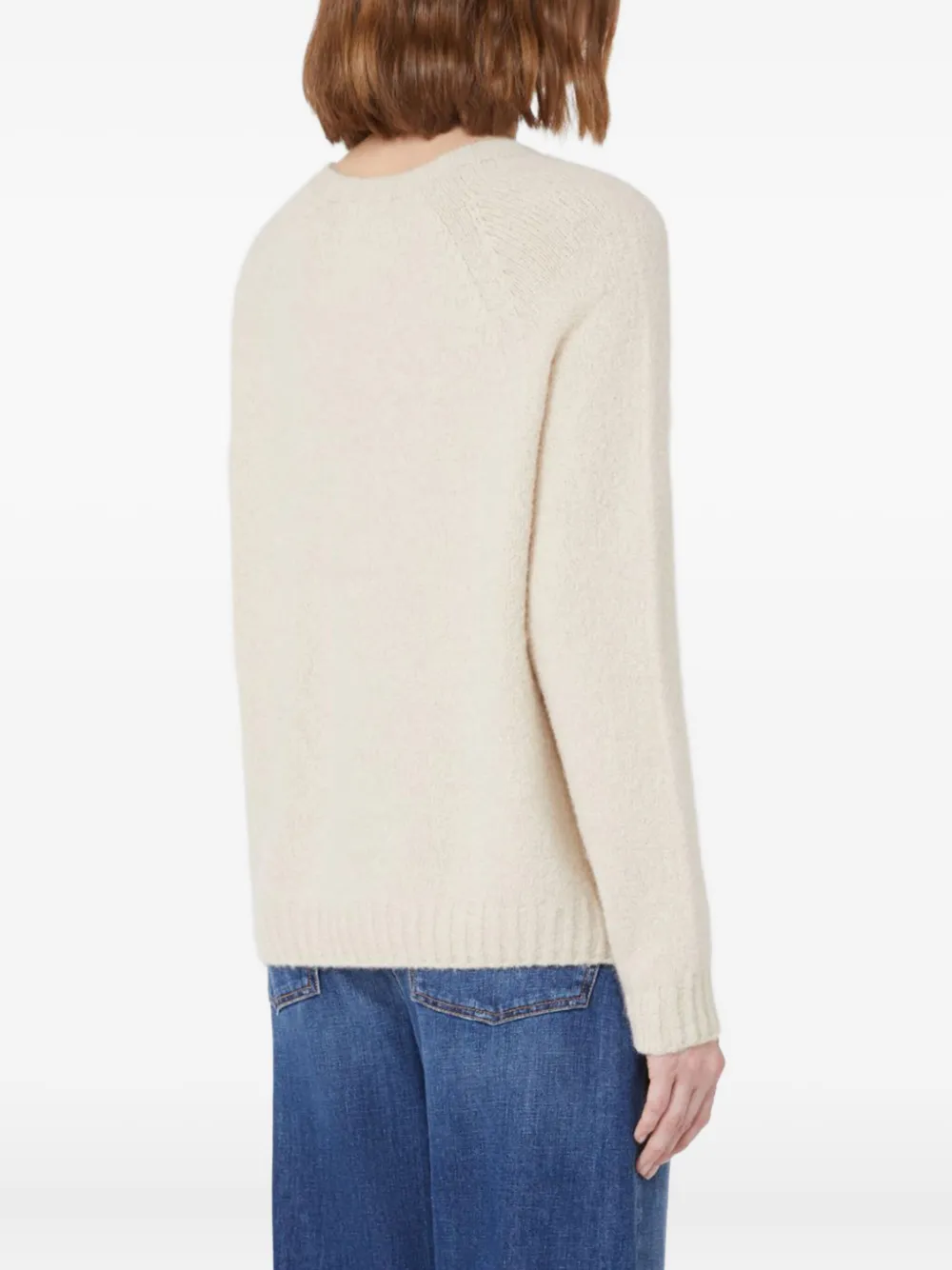 Weekend Max Mara Ghiacci trui met raglan mouwen Beige