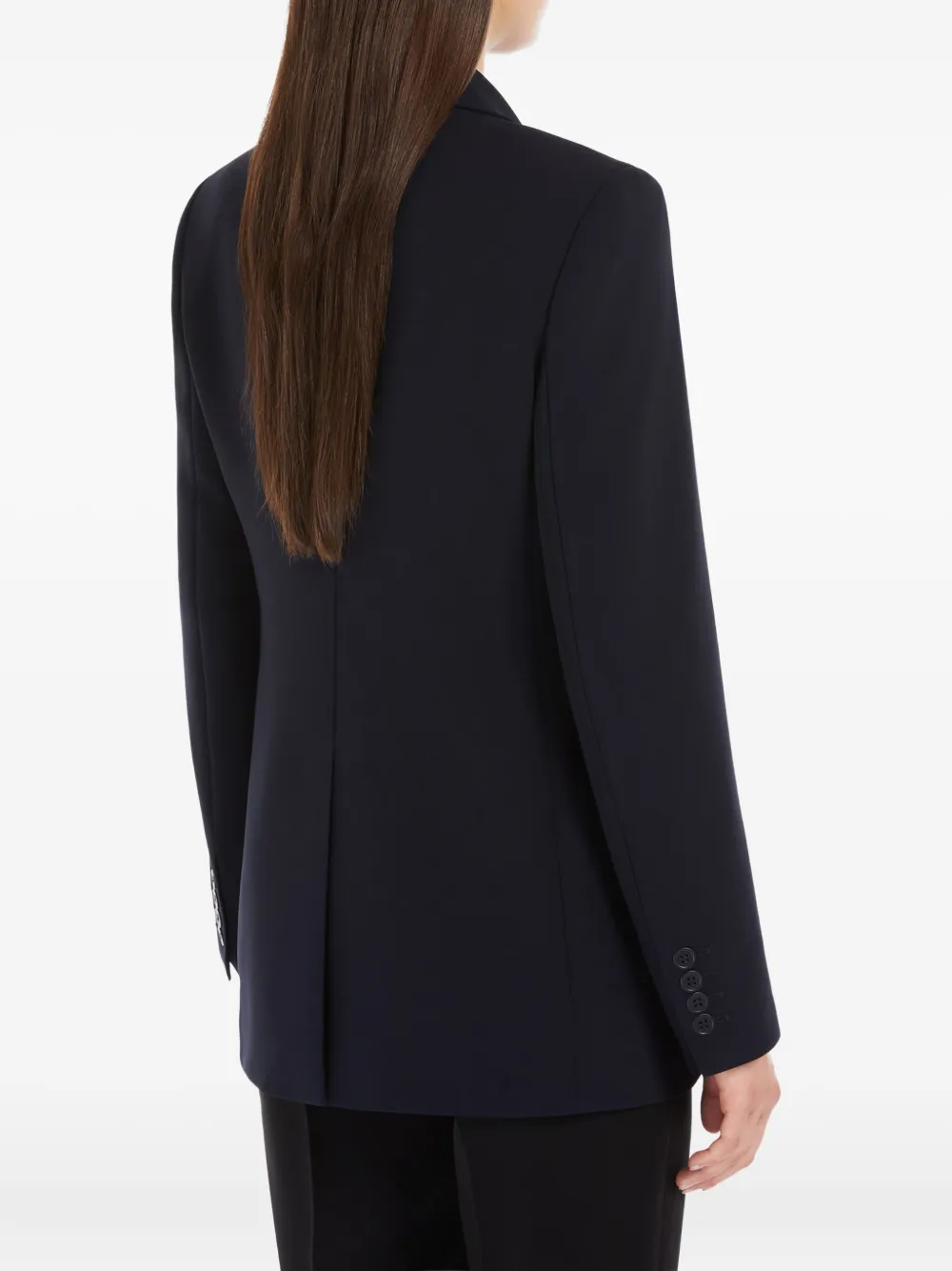 Max Mara single-breasted blazer Blauw