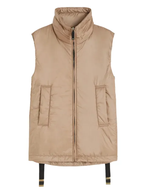 Max Mara high-neck gilet