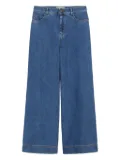 Weekend Max Mara wide-leg cropped jeans - Blue