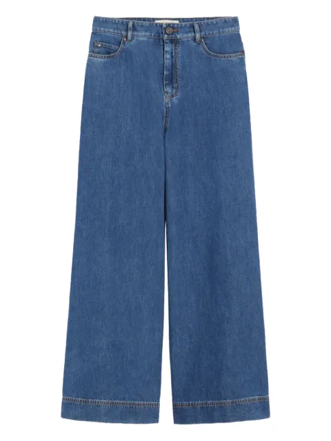 Weekend Max Mara wide-leg cropped jeans