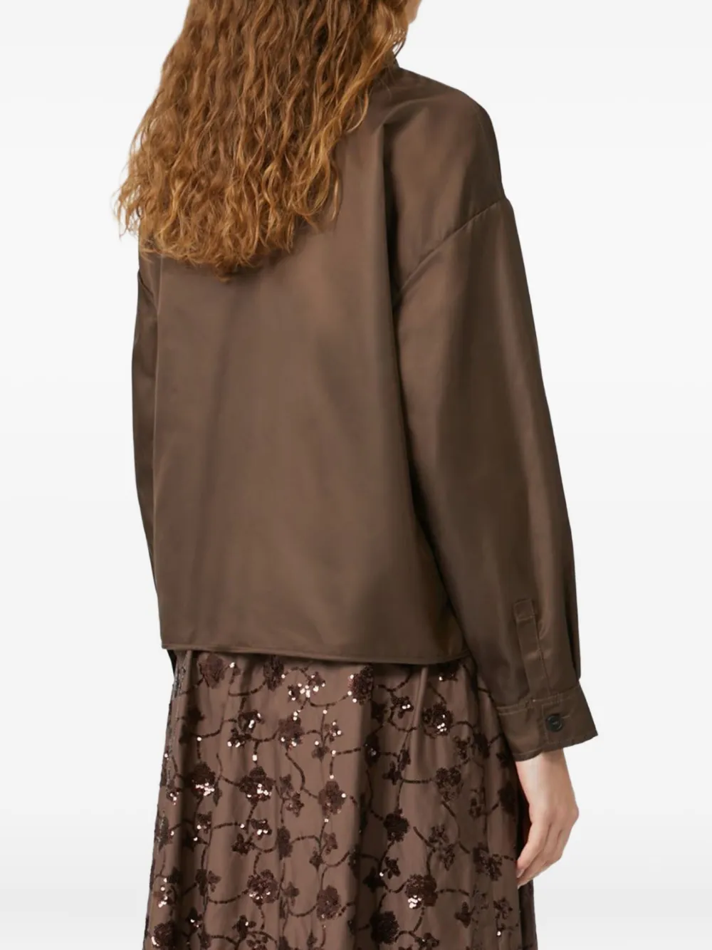 Weekend Max Mara Cropped blouse Bruin