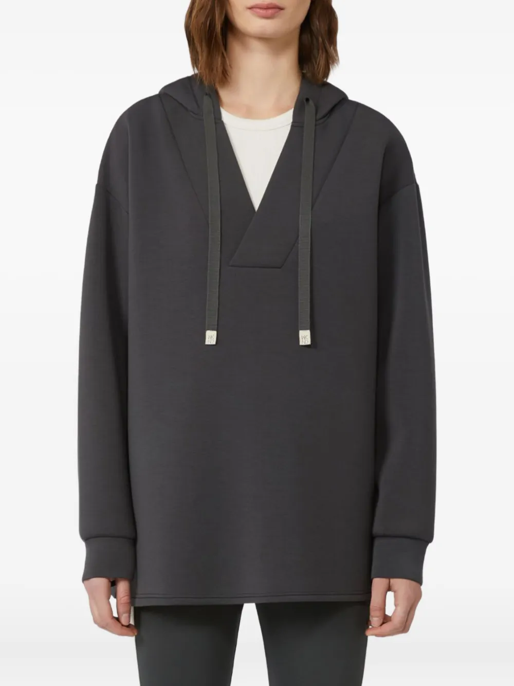 Weekend Max Mara V-neck hoodie | Hoodies | Image 2