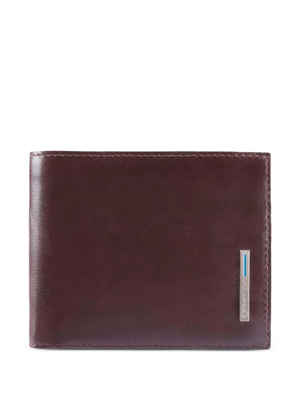PIQUADRO leather coin-pocket wallet - Marrone