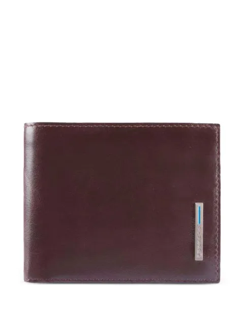 PIQUADRO leather coin-pocket wallet