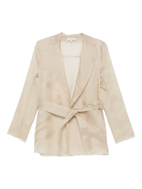 Antonelli belted silk jacket