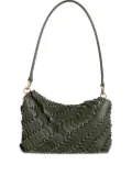 Rabanne scale-detail shoulder bag - Green